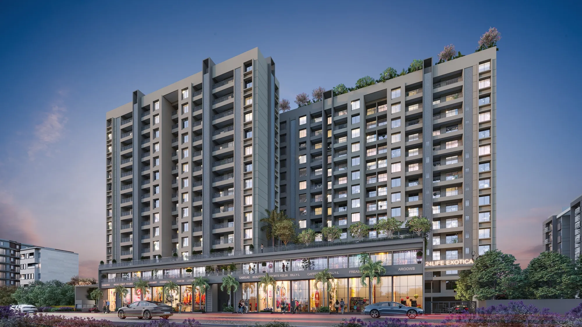 Exotica Project on Moshi-Alandi Road